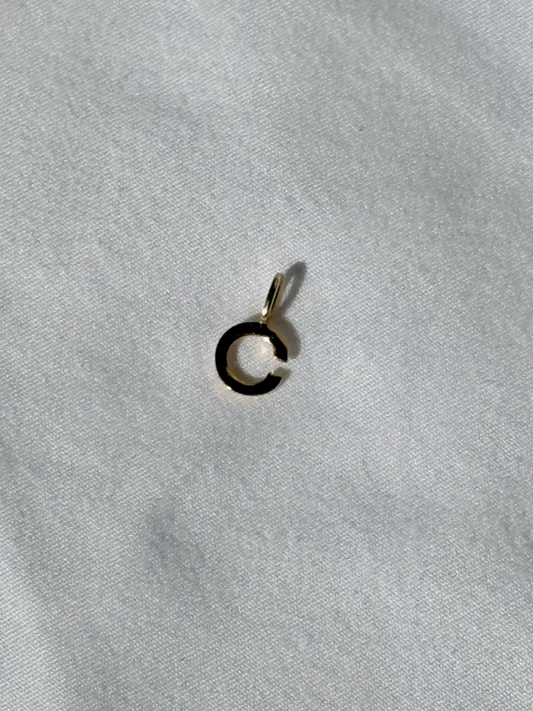 Signature Alphabet Pendant
